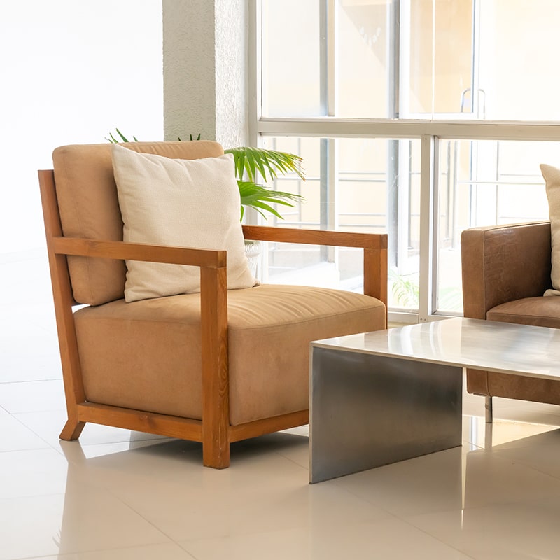 Sofa chair with Pillows