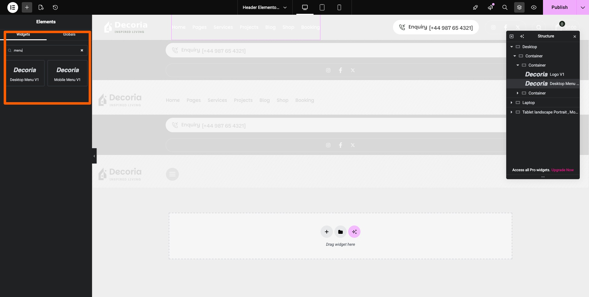 Server configuration